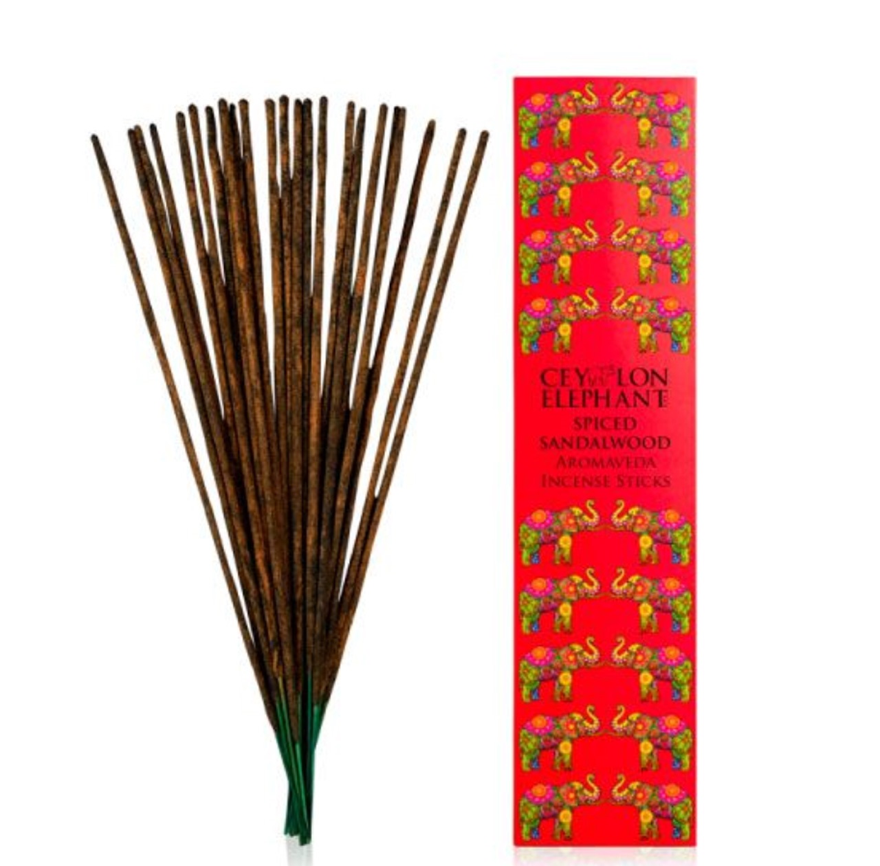 Ceylon Spiced Sandalwood - Aromaveda Incense Sticks
