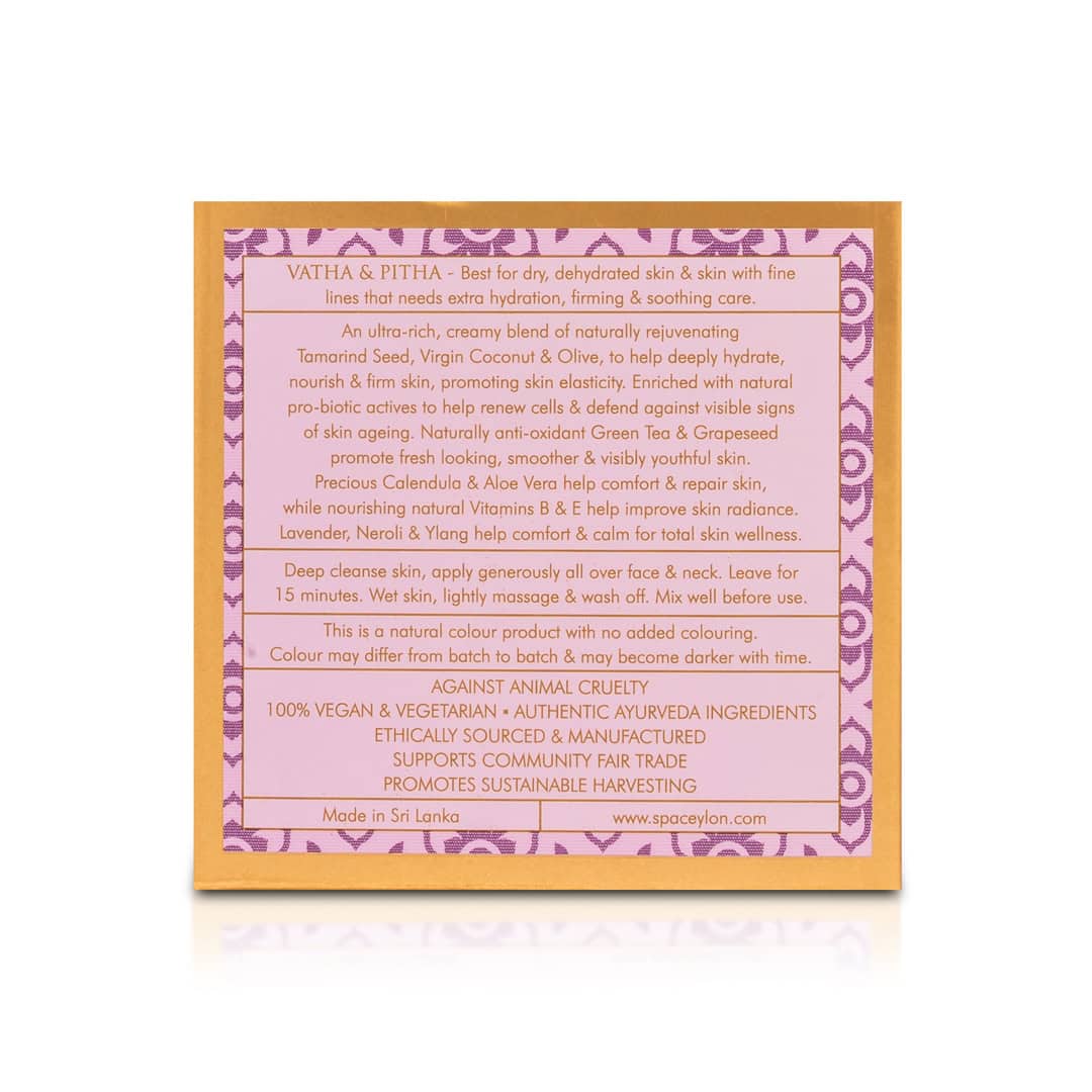 Vegan Ayurvedic skincare product from Spa Ceylon with natural ingredients, cruelty-free, and sustainable.