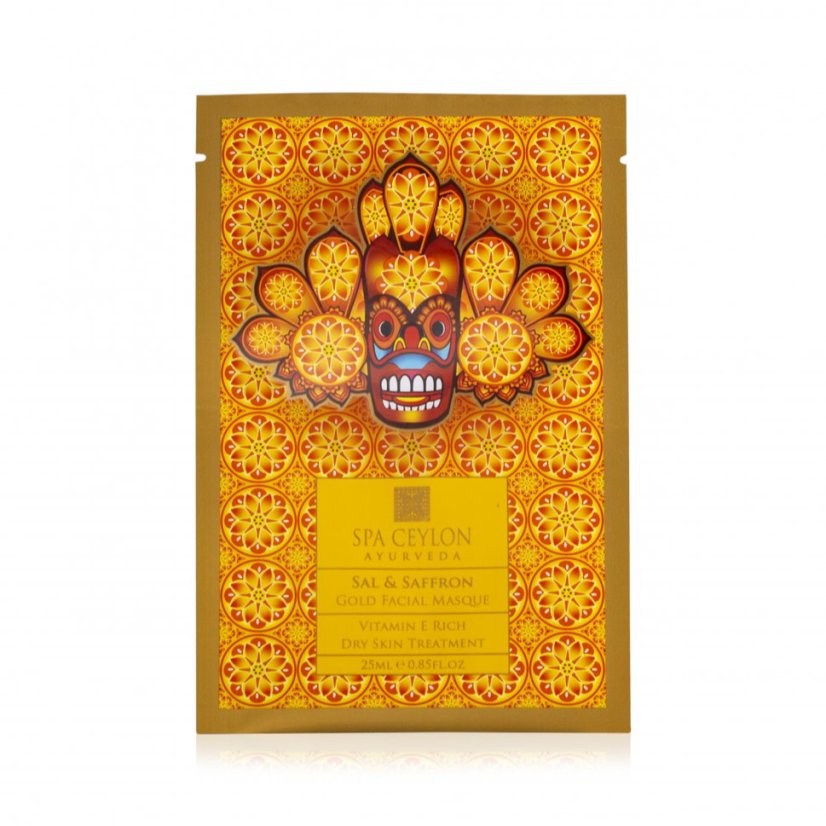 Sal & Saffron - Vitamin E Rich - Gold Facial Masque