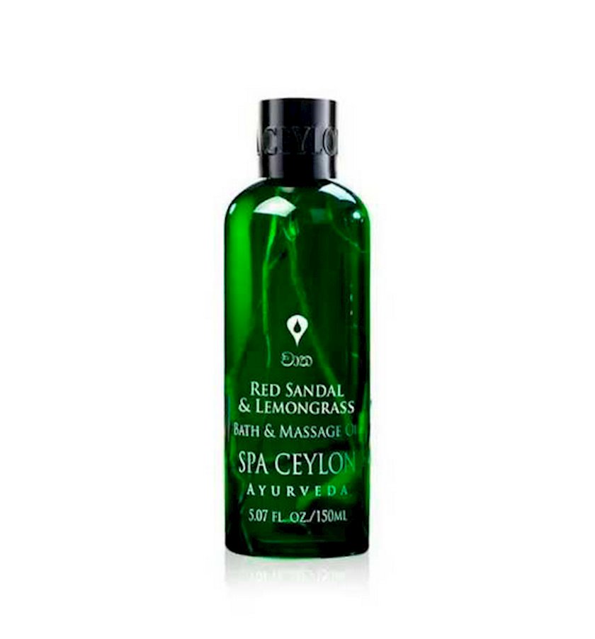 RED SANDAL & LEMONGRASS - Massage & Bath Oil 150ml