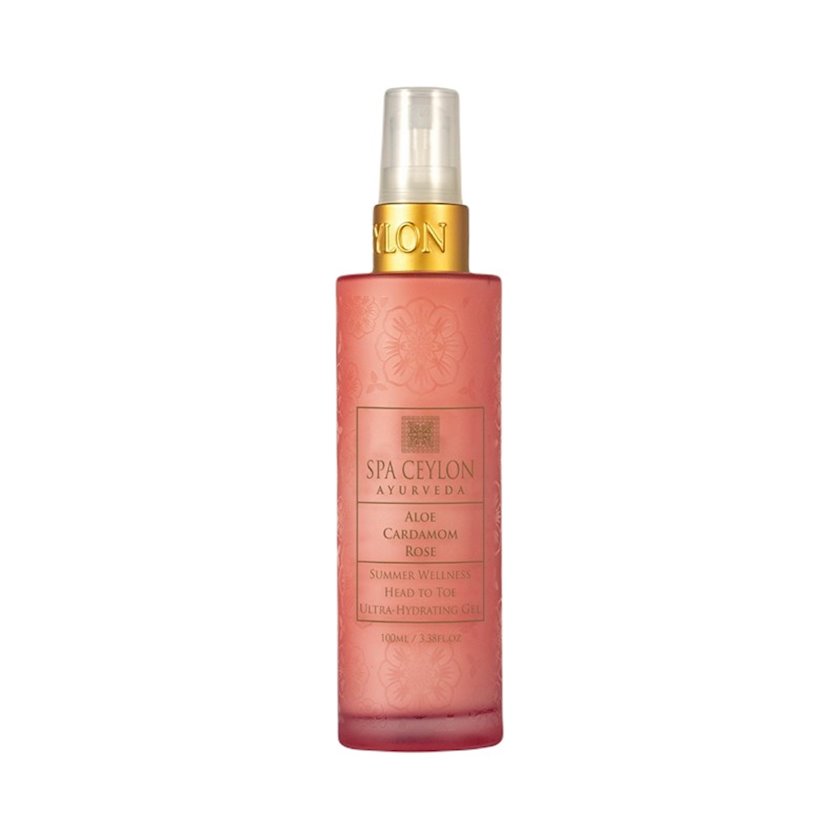 Aloe Cardamom Rose - Summer Wellness Head To Toe Ultra-Hydrating Gel (100ml)
