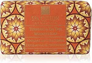 Turmeric & Tea Tree - Anti-Bacterial Exfoliating Wellness Soap 100g