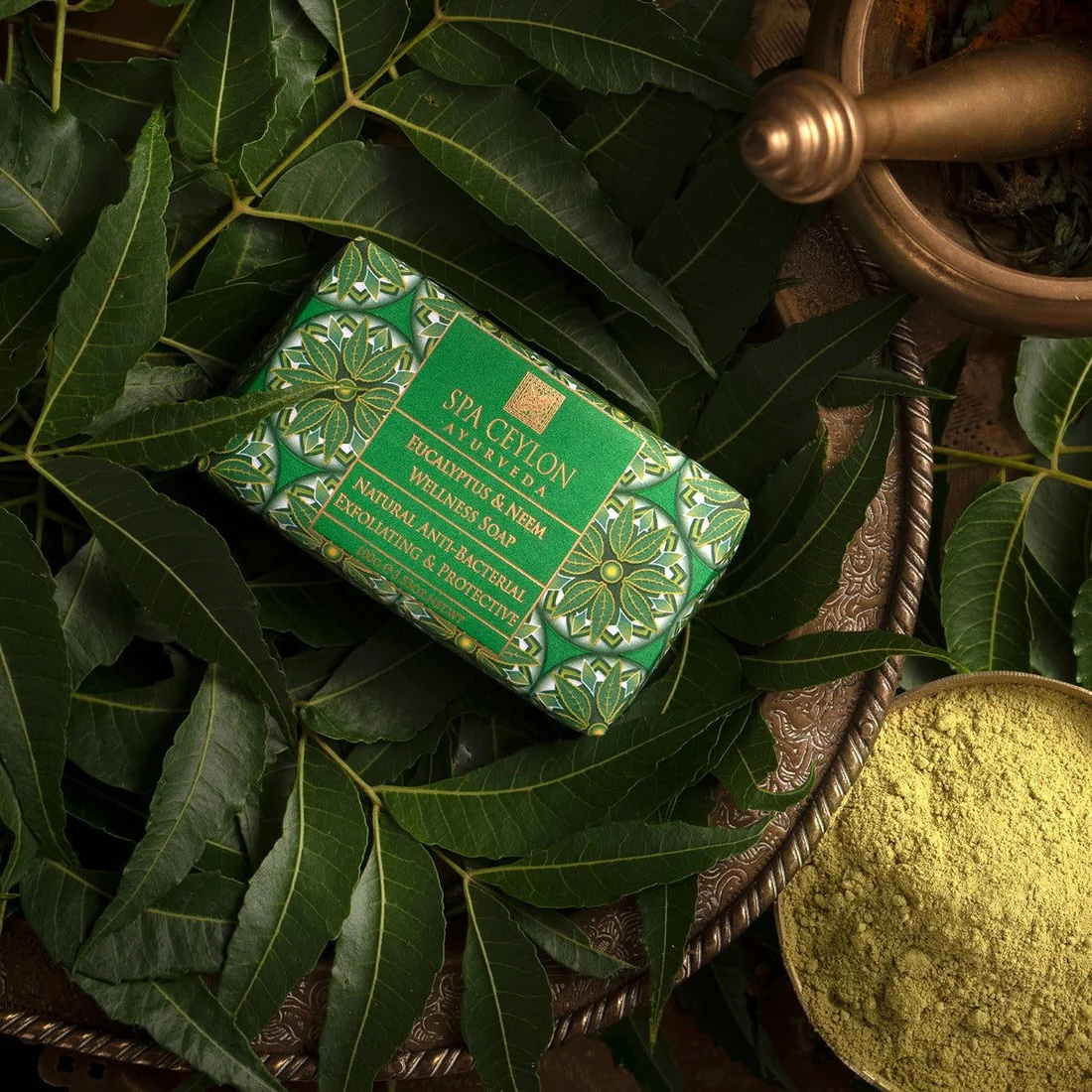 Eucalyptus & Neem - Anti-Bacterial Exfoliating Wellness Soap 100g