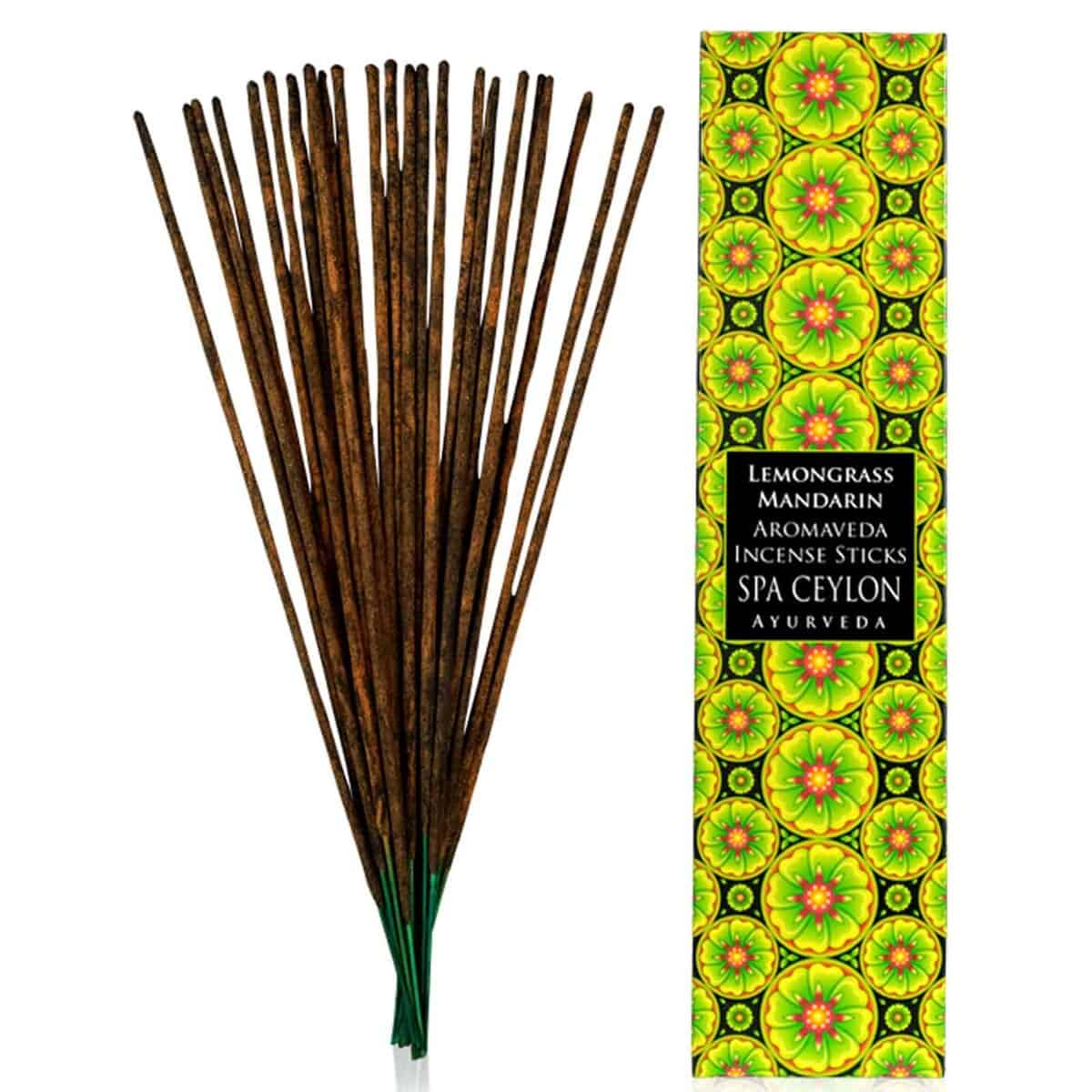 Wooden incense sticks for aromatherapy and spa relaxation.