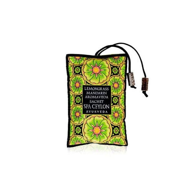 Lemongrass mandarin aromavedada spa sachet by Spa Ceylon.
