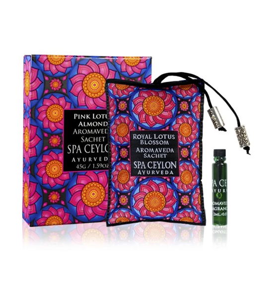 Pink Lotus Almond - Aromaveda Sachet