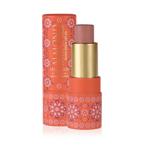 Almond Tinted Lip Balm - Sandalwood SPF 15+