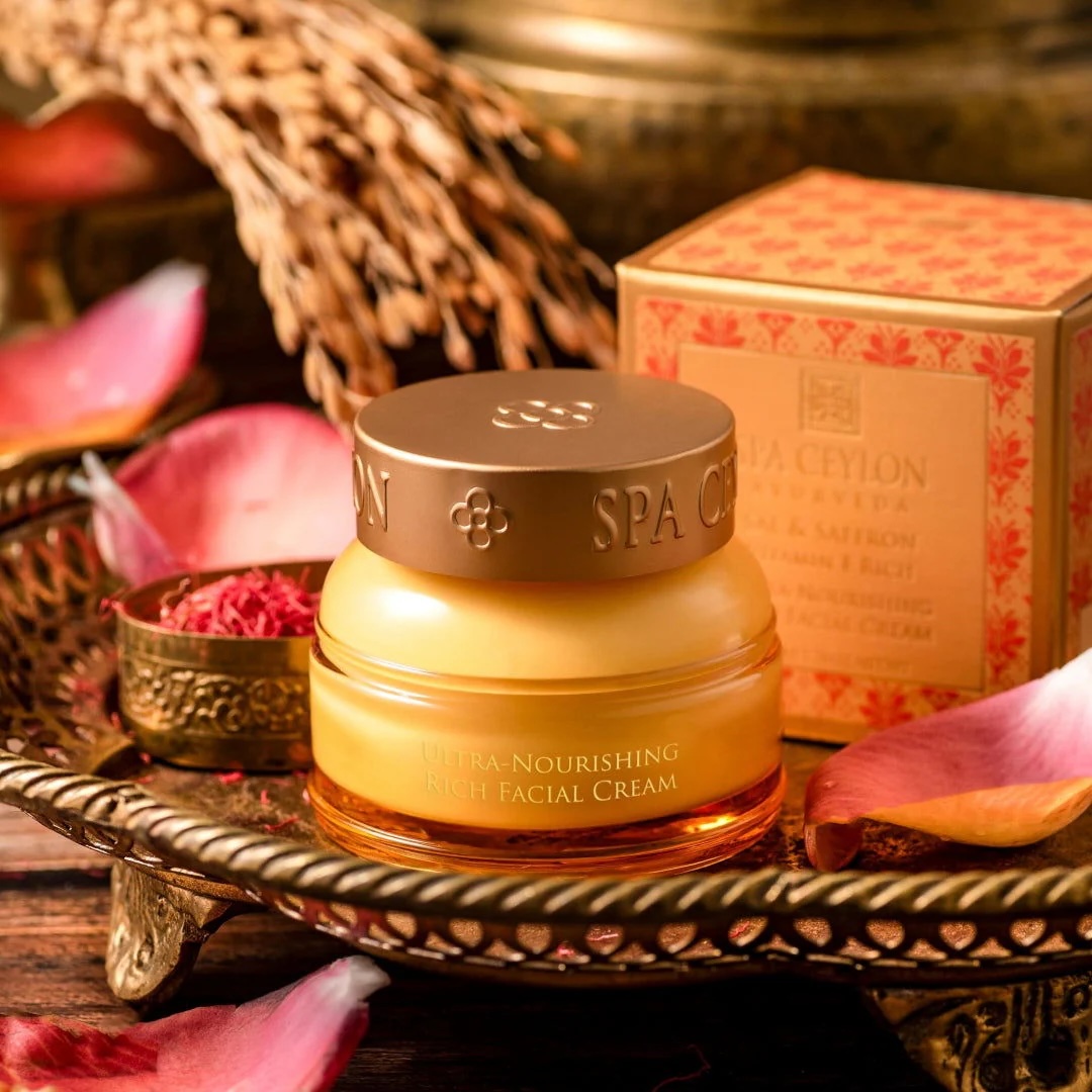 Sal & Saffron - Vitamin E Rich - Ultra-Nourishing Rich Facial Cream - 50g - Image 3