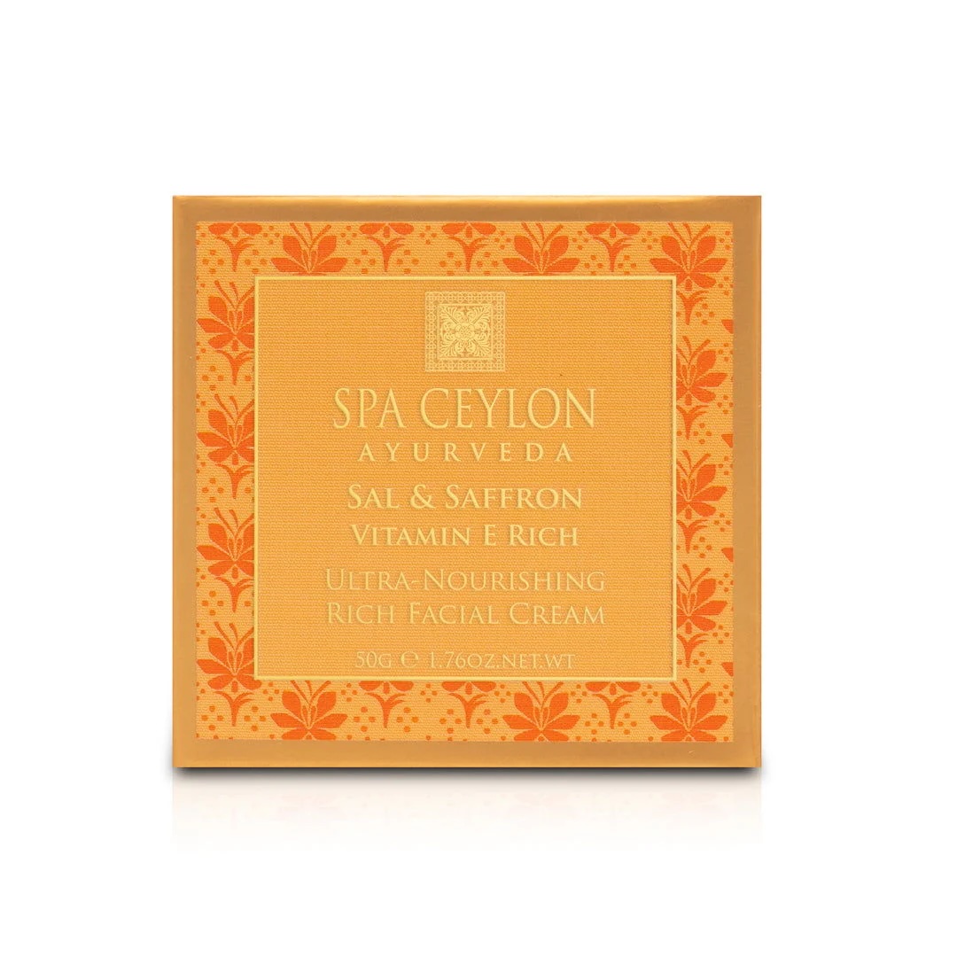 Sal & Saffron - Vitamin E Rich - Ultra-Nourishing Rich Facial Cream - 50g - Image 4