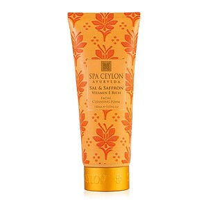 Sal & Saffron Vitamin E Rich Facial Cleansing Foam by Spa Ceylon.
