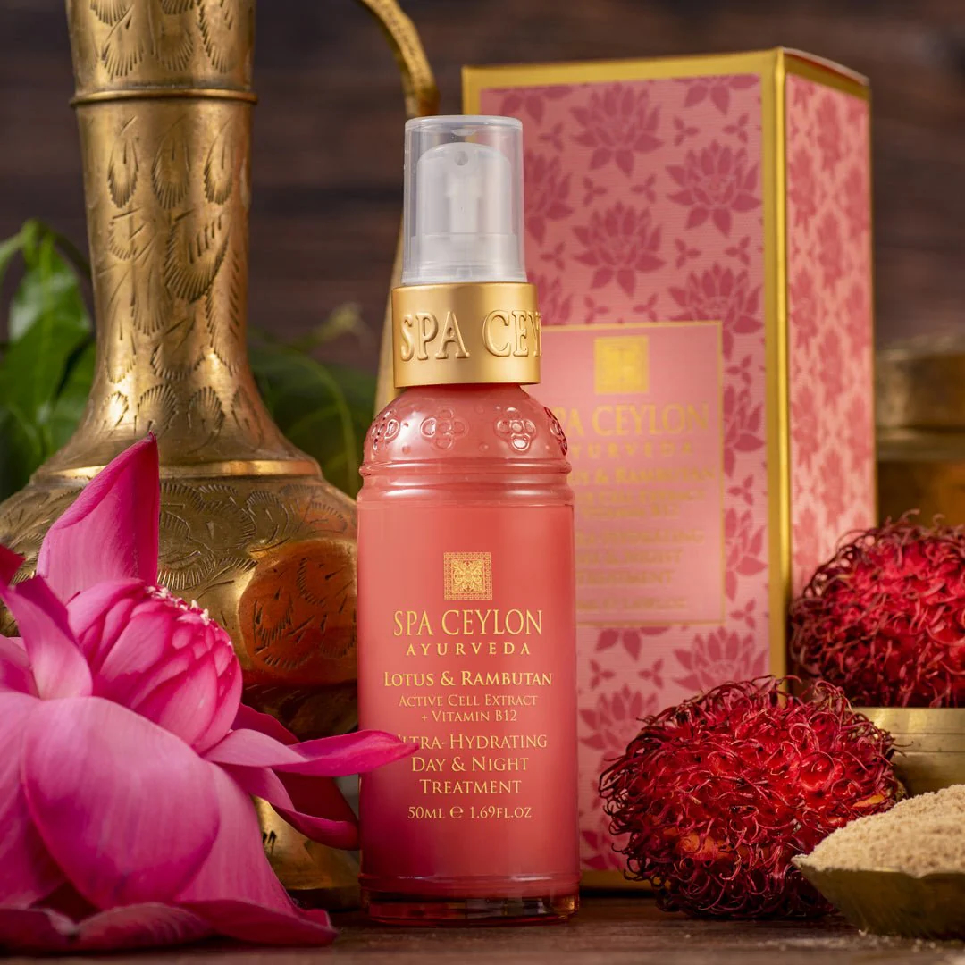 Lotus & Rambutan - Active Cell Extract + Vitamin B12 Ultra-Hydrating Day & Night Treatment 50ml - Image 3